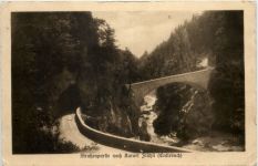 Strassenpartie nach Kurort Flühli - Entlebuch