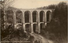 Fribourg, Pont de la Glane pres Fribourg