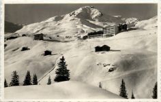 Arosa, Kulmhotel mit Weisshorn