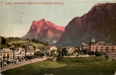 Grindelwald mit Wetterhorn