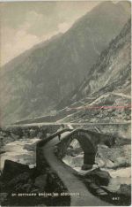 Gotthard Brücke bei Göschenen