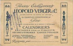 Le Tennis - Leopold Verger & Cie