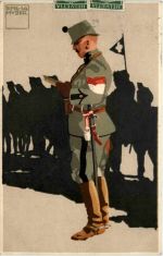 Schweizer Armee - Felduniform - Künstler Emil Huber