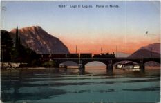 Lago di Lugano - Ponte di Melide