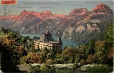 Morschach - Palace Hotel Axenfels mit Urneralpen