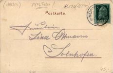 Tutzing - Gruss vom Starnbergersee - Künstler-AK Eugen Felle