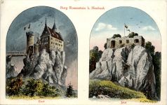 Burg Rosenstein bei Heubach - Künstler-AK Eugen Felle