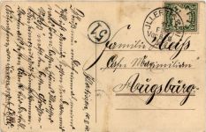 Illertissen - Schloss - Künstler-AK Eugen Felle