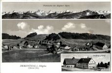 Immenthal im Allgäu - Künstler-AK Eugen Felle - Günzach