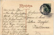 Geislingen - Ödenturm - Künstler-AK Eugen Felle