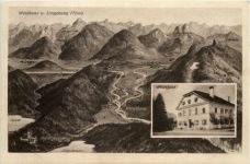 Weisshaus und Umgebung- Künstler-AK Eugen Felle