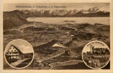 Neuravensburg und Umgebung - Künstler-AK Eugen Felle