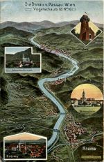 Krems Dürnstein Weissenkirchen - Künstler-AK Eugen Felle