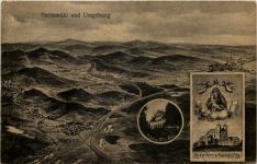 Fuchsmühl und Umgebung - Künstler-AK Eugen Felle