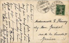 Steckborn - Turmhof - Künstler-AK Eugen Felle