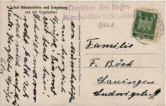 Bad Münchshöfen und Umgebung - Künstler-AK Eugen Felle