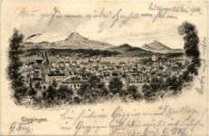 Göppingen - Künstler-AK Eugen Felle