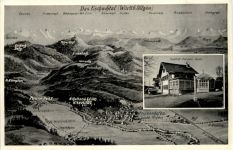 Eschachtal - Friesenhofen - Künstler-AK Eugen Felle