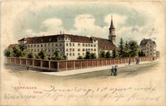 Göppingen Schloss - Künstler-AK Eugen Felle