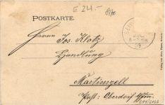 Gruss aus Eckarts - Mal und Sägmühle - Künstler-AK Eugen Felle