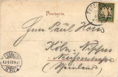 Gruss vom Starnbergersee Tutzing - Künstler-AK Eugen Felle