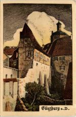 Günzburg a. Donau - Künstler-AK Eugen Felle