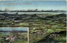 Eberhardzel und Umgebung - Künstler-AK Eugen Felle