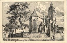 Bad Wildungen - Künstler-AK Eugen Felle
