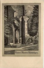 Ruine Kloster Allerheiligenl - Künstler-AK Eugen Felle