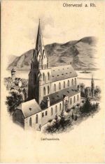 Oberwesel am Rhein - Künstler-AK Eugen Felle