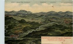 Bodenmais und Umgebung - Künstler-AK Eugen Felle
