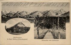 Harthausen bei Bad Aibling - Künstler-AK Eugen Felle