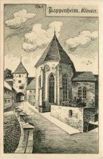 Pappenheim - Kloster - Künstler-AK Eugen Felle
