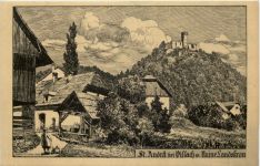 St. Andrä bei Villach - Künstler-AK Eugen Felle