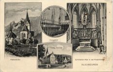 Blaubeuren - Künstler-AK Eugen Felle