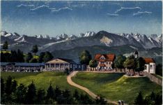 Mariaberg - Künstler-AK Eugen Felle - Kempten