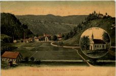 Schelklingen - Urspring - Künstler-AK Eugen Felle