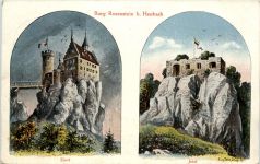 Burg Rosenstein bei Heubach - Künstler-AK Eugen Felle