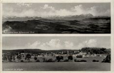 Leutkirch im Allgäu - Künstler-AK Eugen Felle