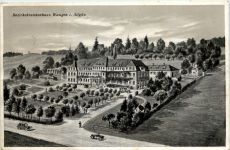 Bezirkskrankenhaus Wangen - Künstler-AK Eugen Felle