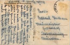 Schwarzenbach mit Neuravensburg - Künstler-AK Eugen Felle