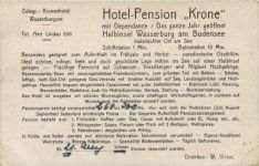 Wasserburg am Bodensee - Hotel Krone