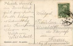 Innsbruck - Herzog Friedrich Strasse - Künstler-AK Eugen Felle