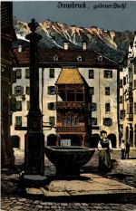 Innsbruck - Künstler-AK Eugen Felle