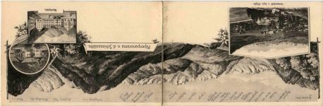 Gruss aus Immenstadt - Klappkarte - Künstler-AK Eugen Felle