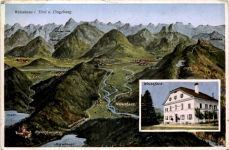 Weisshaus in Tirol - Künstler-AK Eugen Felle