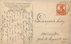 Gross Holzleute mit Hengelesweiher - Künstler-AK Eugen Felle