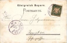 Gruss aus Kaufbeuren - Litho