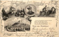 Gruss aus Mindelheim - Künstler-AK Eugen Felle