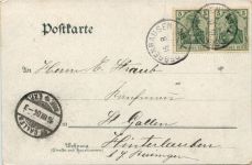 Gruss vom Höchsen - Litho